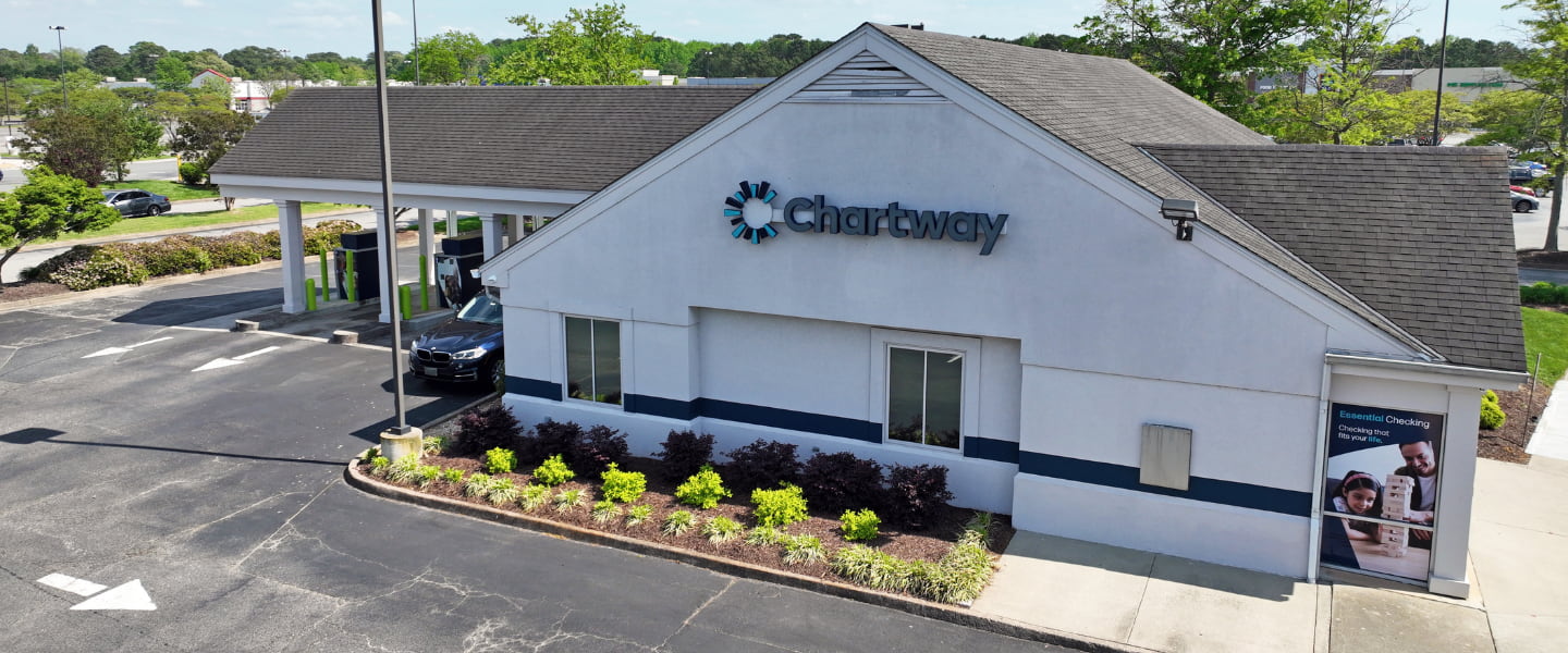 Chartway Credit Union Crossroads branch building