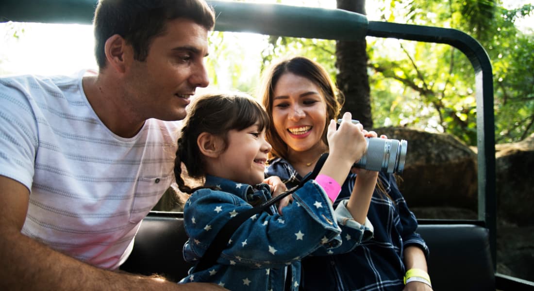 Family Holiday Vacation Park Ride Tourist