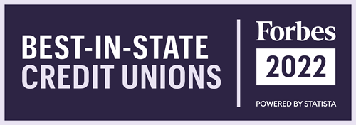 Best in State Credit Unions - Forbes 2022 Powered by Statista