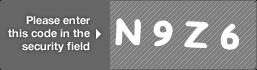 captcha code for visual authentication  letter N number 9 letter Z number 6