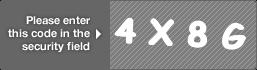 captcha code for visual authentication  number 4 letter X number 8 letter G