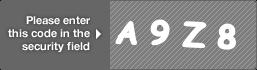captcha code for visual authentication  letter A number 9 letter Z number 8