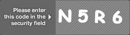 captcha code for visual authentication  letter N number 5 letter R number 6