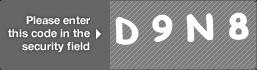 captcha code for visual authentication  letter D number 9 letter N number 8
