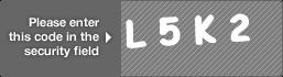 captcha code for visual authentication  letter L number 5 letter K number 2
