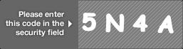 captcha code for visual authentication  number 5 letter N number 4 letter A