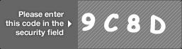 captcha code for visual authentication  number 9 letter C number 8 letter D