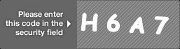 captcha code for visual authentication  letter H number 6 letter A number 7