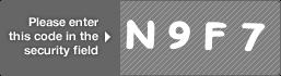 captcha code for visual authentication  letter N number 9 letter F number 7