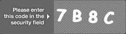 captcha code for visual authentication  number 7 letter B number 8 letter C