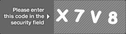 captcha code for visual authentication  letter X number 7 letter V number 8