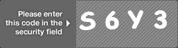 captcha code for visual authentication  letter S number 6 letter Y number 3