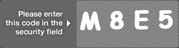 captcha code for visual authentication  letter M number 8 letter E number 5