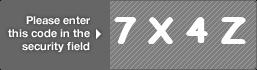 captcha code for visual authentication  number 7 letter X number 4 letter Z