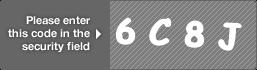 captcha code for visual authentication  number 6 letter C number 8 letter J