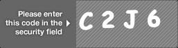 captcha code for visual authentication  letter C number 2 letter J number 6