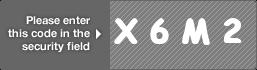 captcha code for visual authentication  letter X number 6 letter M number 2