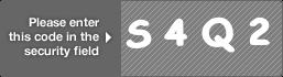 captcha code for visual authentication  letter S number 4 letter Q number 2