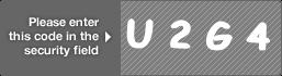 captcha code for visual authentication  letter U number 2 letter G number 4