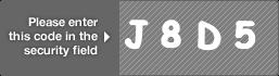 captcha code for visual authentication  letter J number 8 letter D number 5