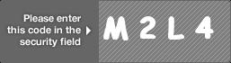 captcha code for visual authentication  letter M number 2 letter L number 4